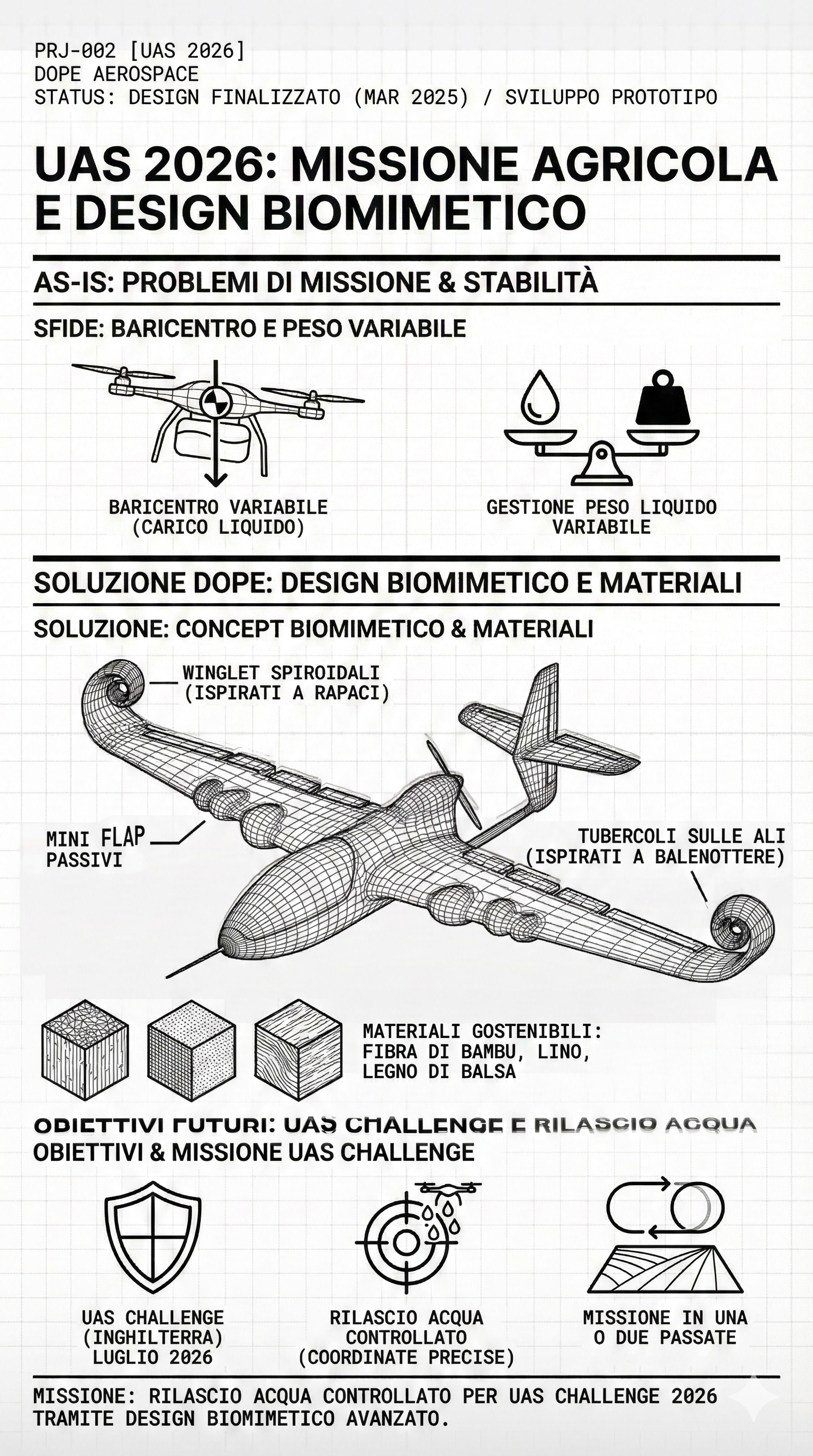 UAS 2026 - Drone Agricolo